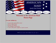 Tablet Screenshot of american-maid.net